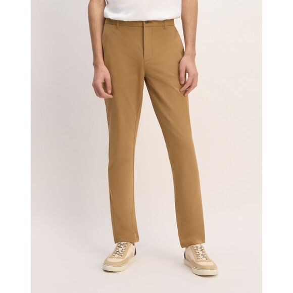 Everlane Other - Everlane Chino Pants Mens 38 x 32 Ochre Slim Tapered Fit Flat Front Uniform NEW